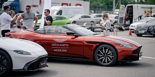 Захватывающий трек-день Aston Martin Moscow