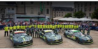 Команда Aston Martin Racing готова к гонкам Ле Манс во Франции